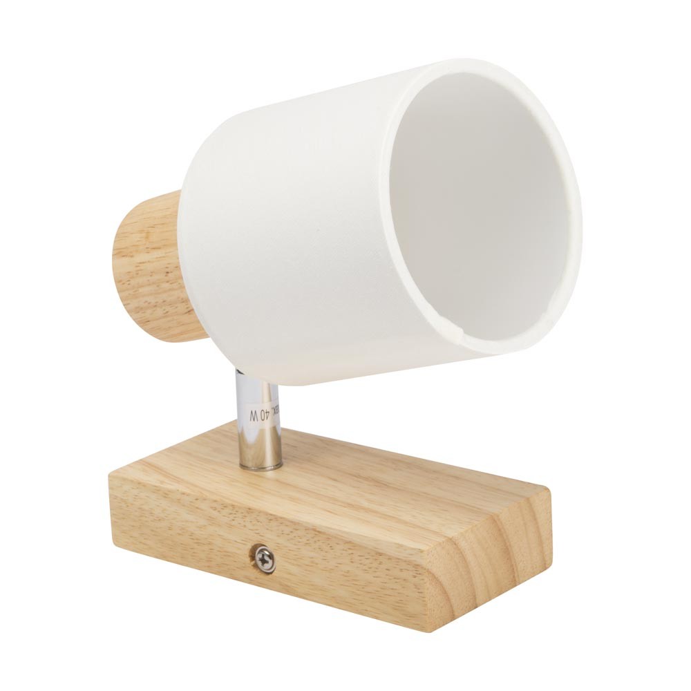 Spot Bara Nordik Alb+Natur 1XE14 40W - imagine 7